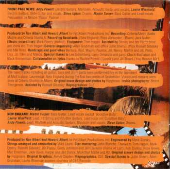 2CD Wishbone Ash: New England/Front Page News 25044