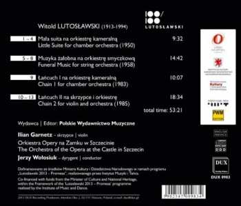 CD Witold Lutoslawski: Little Suite - Funeral Music - Chains 1 & 2 321220