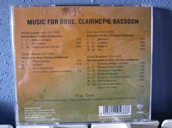 CD Witold Lutoslawski: Music For Oboe, Clarinet And Bassoon 309363