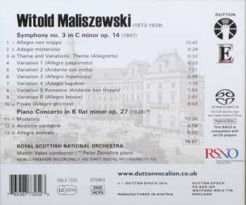 SACD Witold Maliszewski: Symphony No. 3 | Piano Concerto 112772