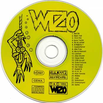 CD WIZO: Bleib Tapfer / Für'n Arsch 301984