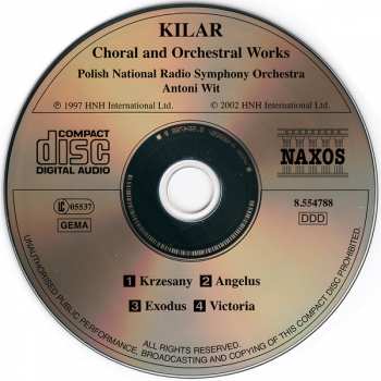 CD Wojciech Kilar: Angelus • Exodus • Krzesany 325060