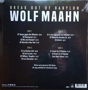 2LP/CD Wolf Maahn: Break Out Of Babylon 247751