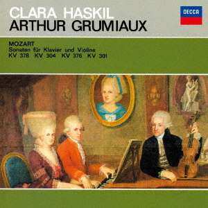 Album Wolfgang Amadeus Mozart: 4 Sonaten Für Klavier Und Violine KV 301/304/376 & 378 = 4 Sonatas For Piano And Violin