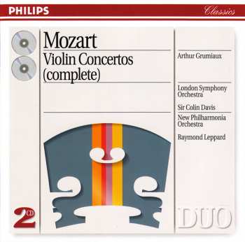 2CD Wolfgang Amadeus Mozart: Violin Concertos (Complete) 44792