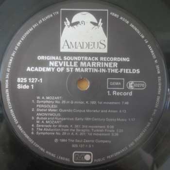 2LP Wolfgang Amadeus Mozart: Amadeus (Original Soundtrack Recording) (2xLP) 386589