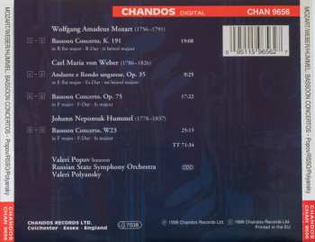 CD Wolfgang Amadeus Mozart: Bassoon Concertos 337385
