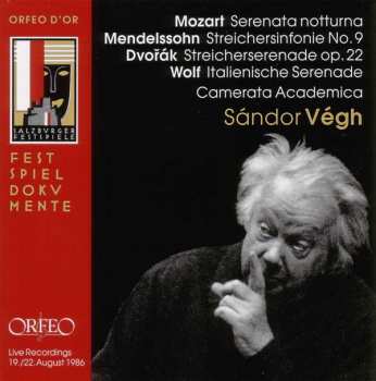 Album Sándor Végh: Mozart. Mendelssohn. Dvorák/Végh
