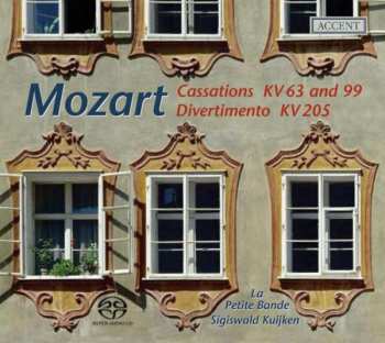 Album Wolfgang Amadeus Mozart: Cassationen Kv 63 & 99