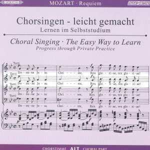 Album Wolfgang Amadeus Mozart: Chorsingen Leicht Gemacht:mozart,requiem