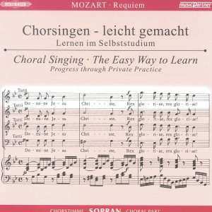 CD Wolfgang Amadeus Mozart: Chorsingen Leicht Gemacht:mozart,requiem 322875