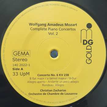 LP Wolfgang Amadeus Mozart: Concerto No 5 KV 175 / Concerto No 6 KV 238 LTD | NUM 424947