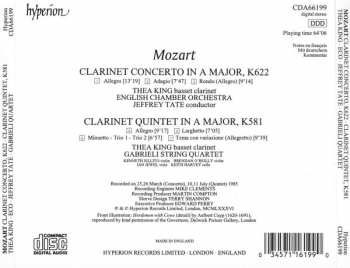 CD Wolfgang Amadeus Mozart: Clarinet Concerto, K622 - Clarinet Quintet, K581 314098