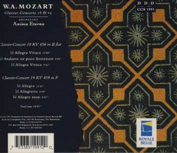 CD Wolfgang Amadeus Mozart: Clavier-Concerte 18 & 19 292601