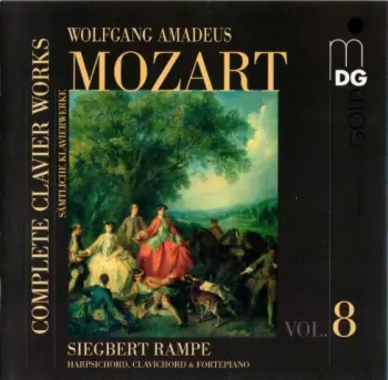 Wolfgang Amadeus Mozart: Complete Clavier Works = Sämtliche Klavierwerke Vol. 8