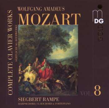 CD Wolfgang Amadeus Mozart: Complete Clavier Works = Sämtliche Klavierwerke Vol. 8 534000