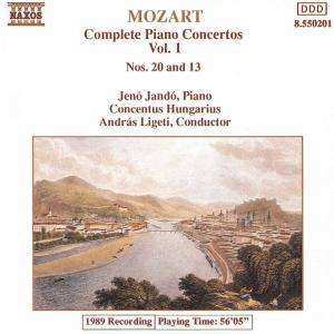 Wolfgang Amadeus Mozart: Complete Piano Concertos Vol. 1 - Nos. 20 And 13