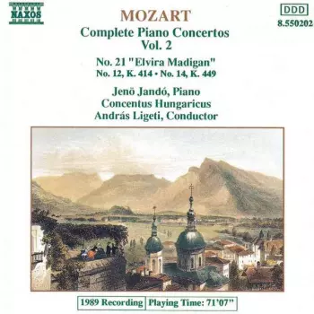 Complete Piano Concertos Vol. 2 - No. 21 "Elvira Madigan", No. 12, K. 414, No. 14, K. 449