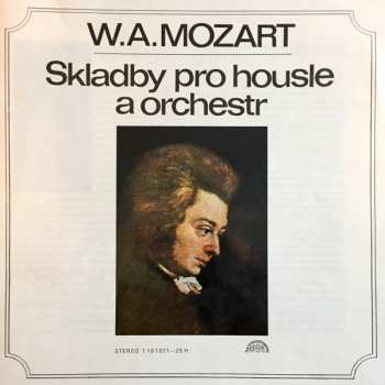 5LP/Box Set Wolfgang Amadeus Mozart: Compositions For Violin And Orchestra (5xLP + BOX + BOOKLET) 374396