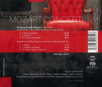 SACD Wolfgang Amadeus Mozart: Concerti 296669