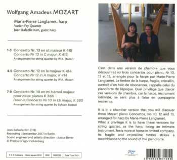 CD Wolfgang Amadeus Mozart: Concerto Nr 13, Concerto Nr 12; Double Concerto Nr 10 193631