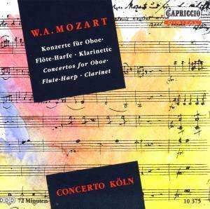 Album Wolfgang Amadeus Mozart: Concertos For Oboe - Flute-Harp - Clarinet