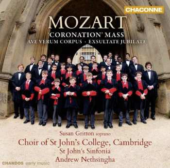 Album Wolfgang Amadeus Mozart: Coronation Mass · Ave Verum Corpus · Exsultate, Jubilate