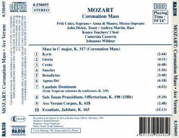 CD Wolfgang Amadeus Mozart: Coronation Mass (Laudate Dominum • Sub Tuum Praesidium • Ave Verum Corpus • Exsultate Jubilate) 319706