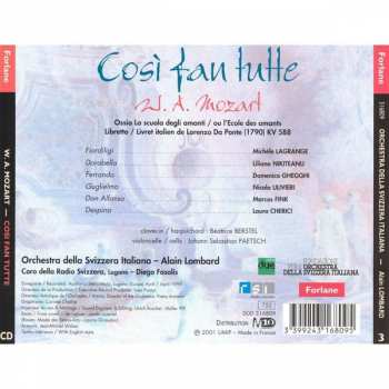 3CD Wolfgang Amadeus Mozart: Così Fan Tutte 347643
