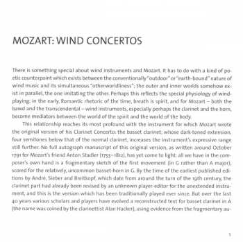 3CD Wolfgang Amadeus Mozart: Complete Wind Concertos 45136