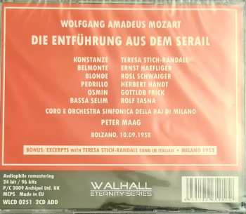2CD Wolfgang Amadeus Mozart: Die Entführung Aus Dem Serail 193512
