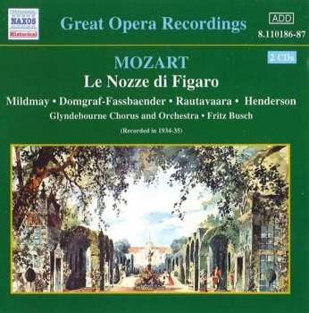 2CD Wolfgang Amadeus Mozart: Le Nozze Di Figaro 422234