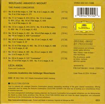 8CD/Box Set Wolfgang Amadeus Mozart: The Piano Concertos 45137