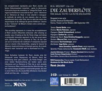3CD Wolfgang Amadeus Mozart: Die Zauberflöte 98635