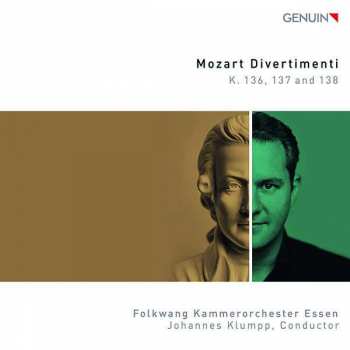 Album Wolfgang Amadeus Mozart: Divertimenti Kv 136-138