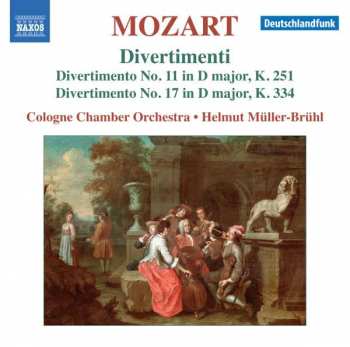 Album Wolfgang Amadeus Mozart: Divertimenti Kv 251 & 334