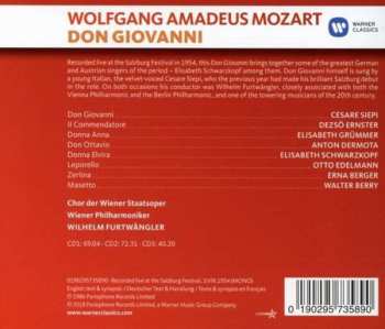 3CD Wolfgang Amadeus Mozart: Don Giovanni