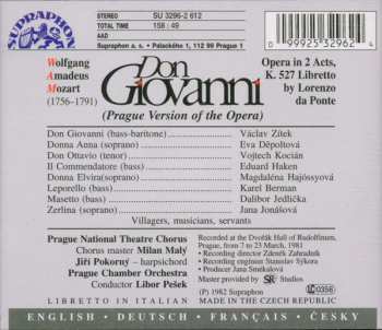 2CD Wolfgang Amadeus Mozart: Don Giovanni (Prague Version) 10098