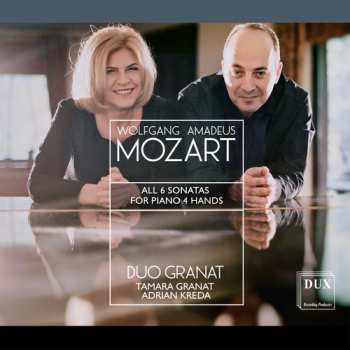 Album Wolfgang Amadeus Mozart: All 6 Sonatas For Piano 4 Hands