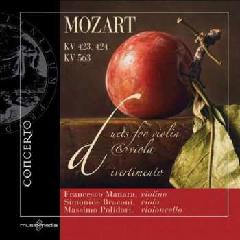 Album Wolfgang Amadeus Mozart: Duos Für Violine & Viola Kv 423 & 424