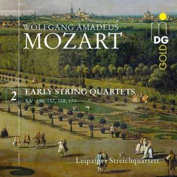 Album Wolfgang Amadeus Mozart: Early String Quartets Vol. 2