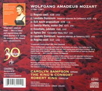 CD Wolfgang Amadeus Mozart: Exsultate Jubilate! 346054