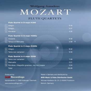 SACD Wolfgang Amadeus Mozart: Flute Quartets 148024