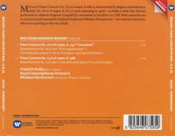 CD Wolfgang Amadeus Mozart: Piano Concertos No.23 & No.26 "Coronation" 422615
