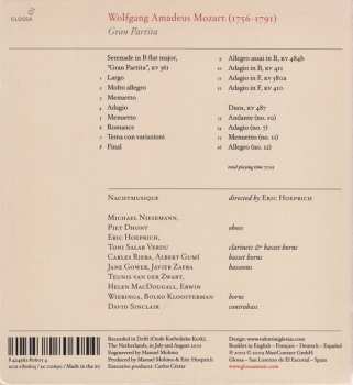 CD Wolfgang Amadeus Mozart: Gran Partita 326331