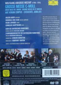 DVD Wolfgang Amadeus Mozart: Grosse Messe C-Moll - Great Mass In C Minor - Ave Verum Corpus - Exsultate - Jubilate 44153