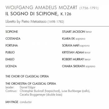 2CD Wolfgang Amadeus Mozart: Il Sogno di Scipione 314469