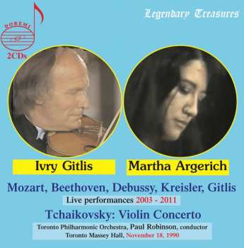Album Wolfgang Amadeus Mozart: Ivry Gitlis & Martha Argerich - Legendary Treasures Live