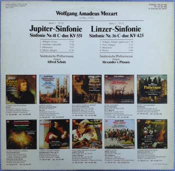 LP Wolfgang Amadeus Mozart: Jupiter-Sinfonie Nr.41 C-dur, KV 551 / Linzer-Sinfonie Nr.36 C-dur, KV 425 275605