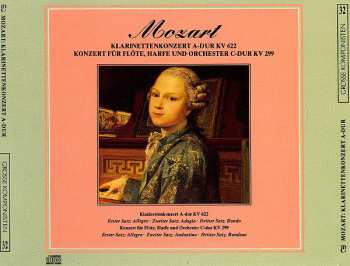 CD Wolfgang Amadeus Mozart: Klarinettenkonzert A-Dur KV 622 / Konzert Für Flöte, Harfe Und Orchester C-Dur KV 299 463011